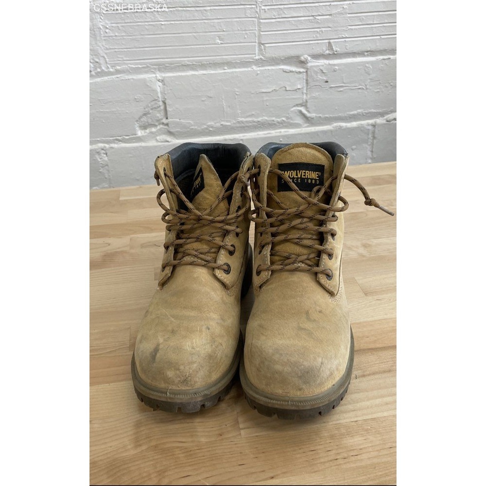 Wolverine™ F2413-11 Yellow Mens Work Boots Oil-Resistant - Size 8M
